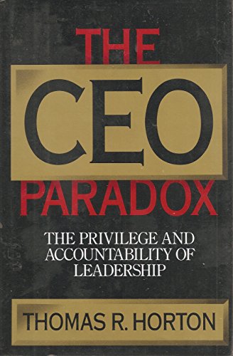 cover image CEO Paradox: The Privilege and Accountability of Leadership