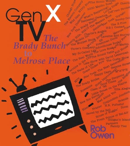 cover image Gen X TV: The Brady Bunch to Melrose Place