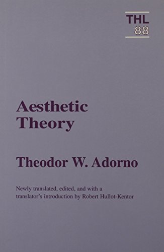 cover image Aesthetic Theory