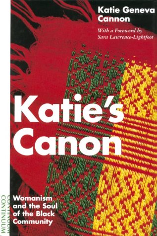 cover image Katie's Canon: Womanism and the Soul of the Black Community
