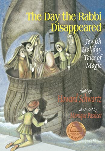 cover image The Day the Rabbi Disappeared: Jewish Holiday Tales of Magic