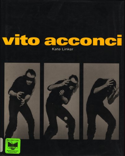cover image Vito Acconci