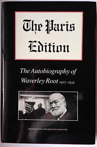 cover image The Paris Edition: 1927-1934
