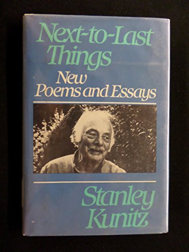 cover image Next-To-Last Things: New Poems and Essays