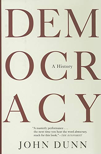 cover image Democracy: A History