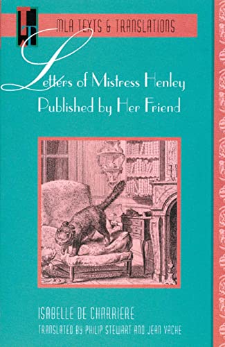 cover image Letters of Mistress Henly Published by Her Friend