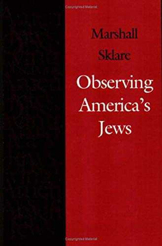 cover image Observing Americas Jews