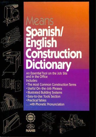 cover image Means Spanish English Construction Dictionary