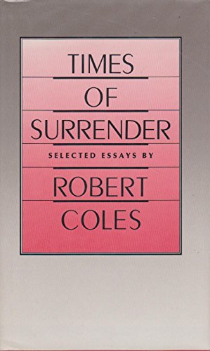 cover image Times of Surrender: Selected Essays