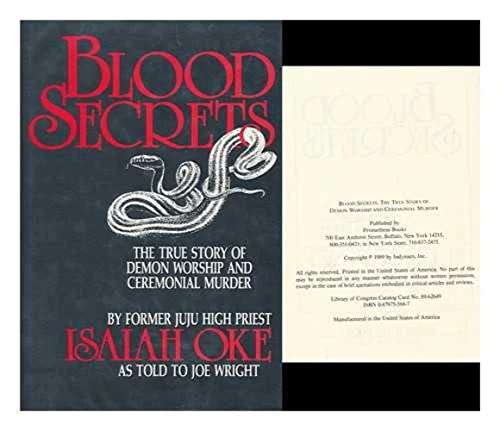 cover image Blood Secrets: The True Story of Demon Worship and Ceremonial Murder