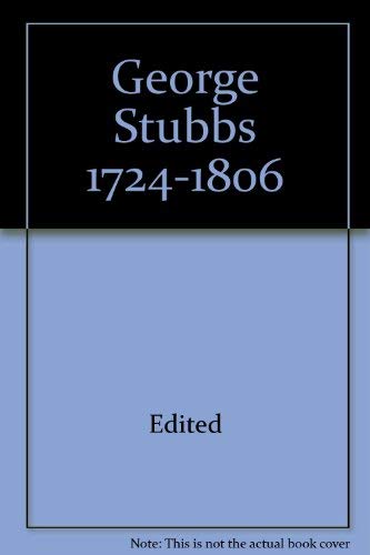 cover image George Stubbs 1724-1806