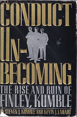 cover image Conduct Unbecoming: The Rise and Ruin of Finley, Kumble