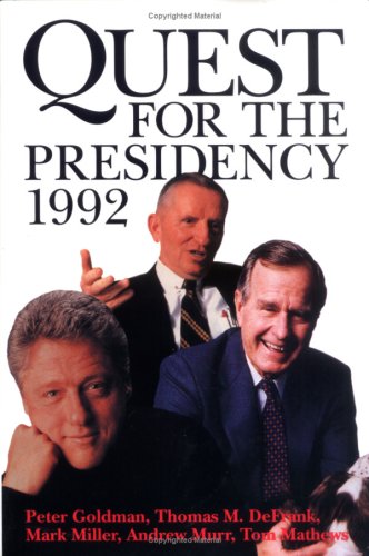 cover image Quest for the Presidency 1992