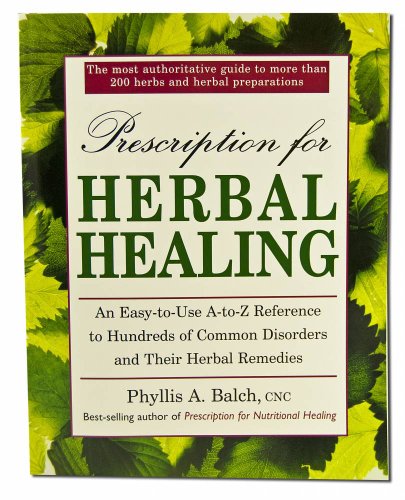 cover image PRESCRIPTION FOR HERBAL HEALING