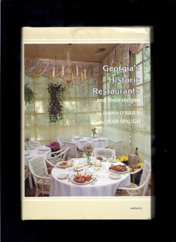 cover image Georgia's Historic Restaurants and Their Recipes
