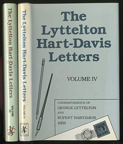 cover image The Lyttelton/Hart-Davis Letters: Volume IV: 1959