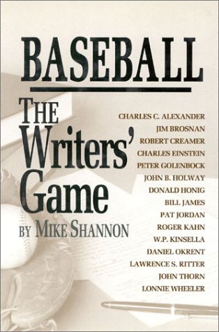 cover image Baseballthe Writers Guide