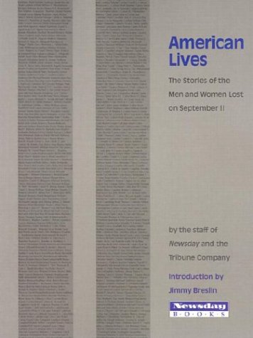 cover image AMERICAN LIVES: The Stories of the Men and Women Lost on September 11