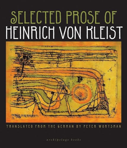 cover image Selected Prose of Heinrich von Kleist