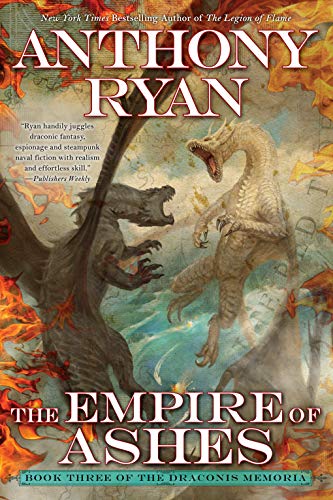 cover image The Empire of Ashes: The Draconis Memoria, Book 3