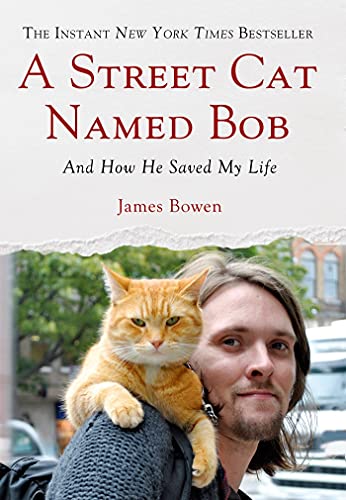 cover image A Street Cat Named Bob: And How He Saved My Life