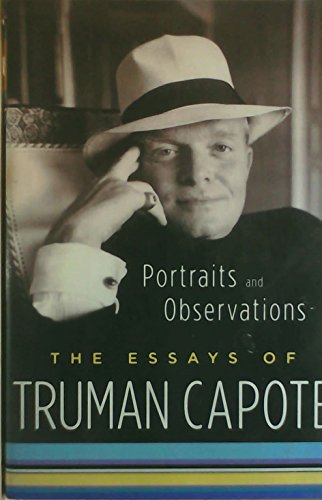 cover image Portraits and Observations: The Essays of Truman Capote
