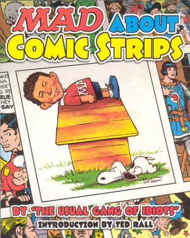 cover image MAD ABOUT COMIC STRIPS