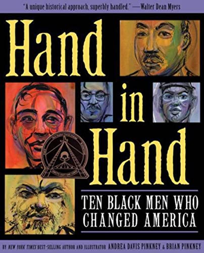 cover image Hand in Hand: Ten Black Men Who Changed America