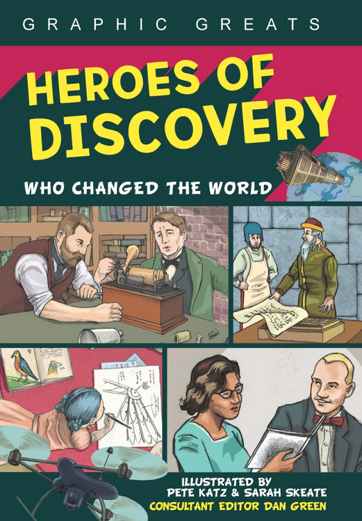 cover image Heroes of Discovery Who Changed the World (Graphic Greats) 