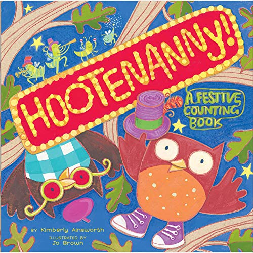cover image Hootenanny! A Festive Counting Book