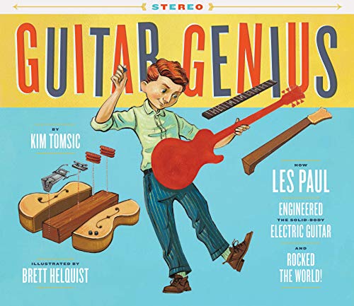 cover image Guitar Genius: How Les Paul Engineered the Solid-Body Electric Guitar and Rocked the World