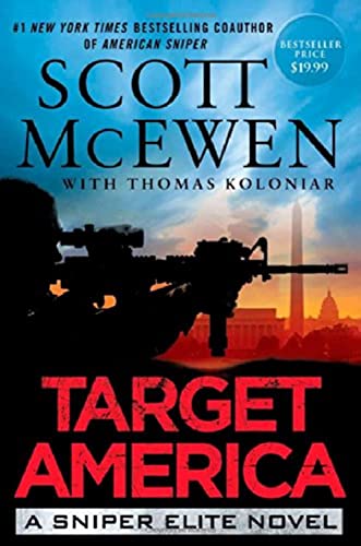 cover image Target America: A Sniper Elite Novel