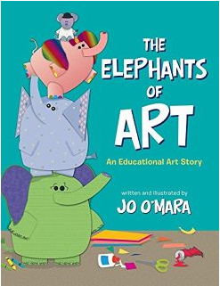 cover image The Elephants of Art: An Educational Art Story