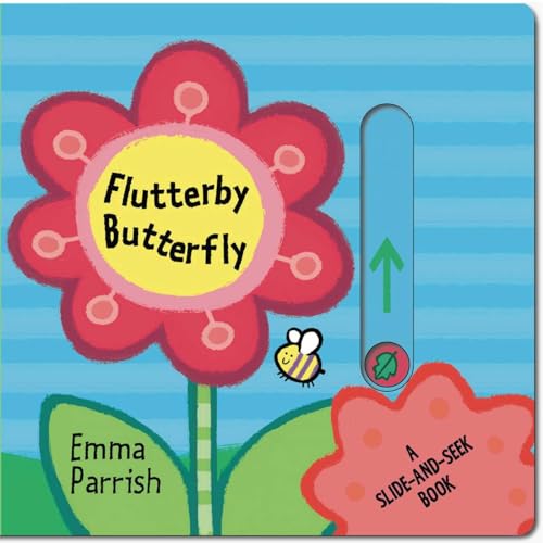 cover image Flutterby Butterfly: A Slide-and-Seek Book