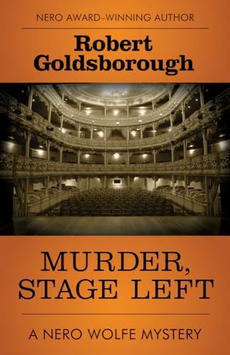 cover image Murder, Stage Left: A Nero Wolfe Mystery