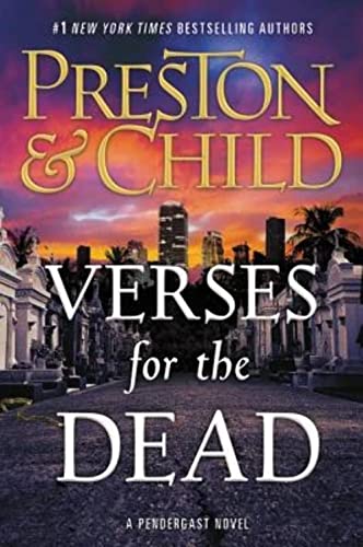 cover image Verses for the Dead: A Pendergast Novel