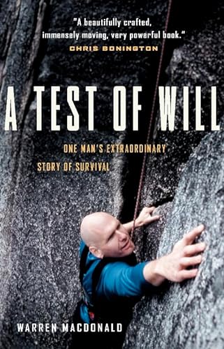 cover image A TEST OF WILL: One Man's Extraordinary Story of Survival