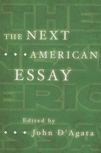 cover image THE NEXT AMERICAN ESSAY