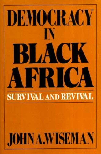 cover image Democracy in Black Africa: Survival and Revival