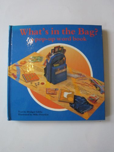 cover image What's in the Bag?: A Pop-Up Word Book
