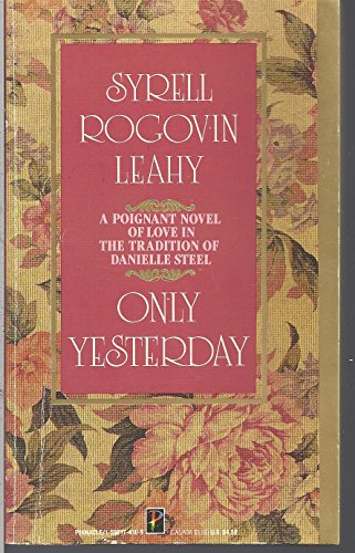cover image Only Yesterday