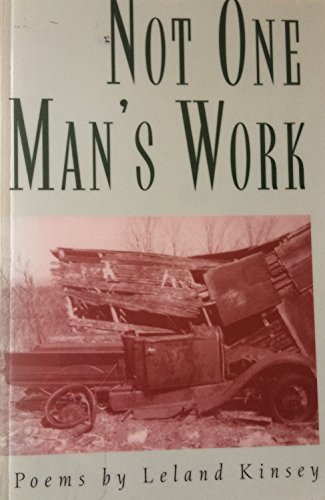 cover image Not One Man's Work