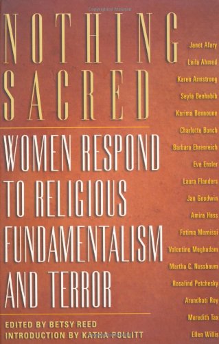 cover image NOTHING SACRED: Women Respond to Religious Fundamentalism and Terror