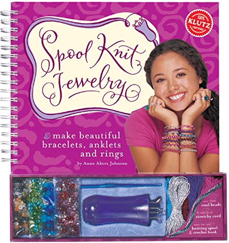 cover image Spool Knit Jewelry: Make Beautiful Bracelets, Anklets and Rings [With Other]
