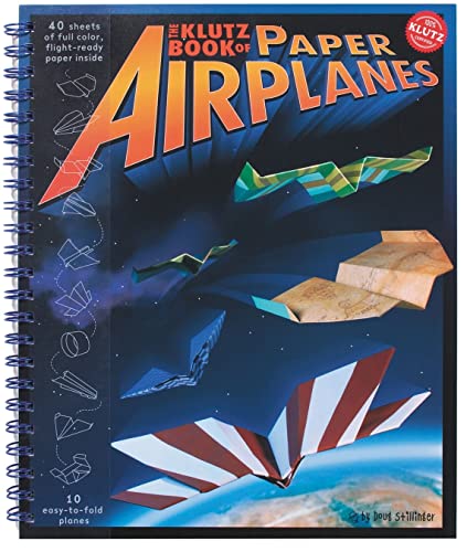 cover image Klutz Book of Paper Airplanes