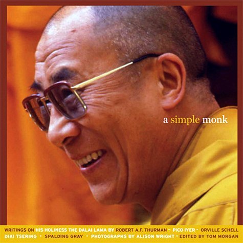 cover image A SIMPLE MONK: Writings on His Holiness the Dalai Lama