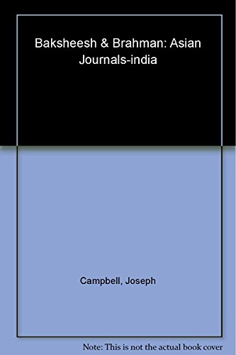 cover image BAKSHEESH & BRAHMAN: Asian Journals—India