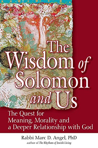 cover image The Wisdom of Solomon and Us: The Quest for Meaning, Morality, and a Deeper Relationship with God