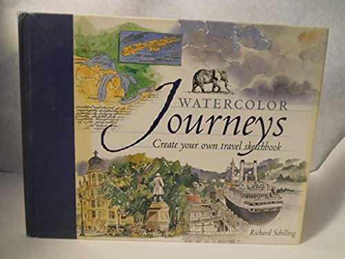 cover image Watercolor Journeys: Create Your Own Travel Sketchbook