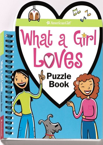 cover image What a Girl Loves Puzzle Book